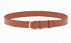 Ulla Johnson Gia Twisted Buckle Belt In Sierra In Multi