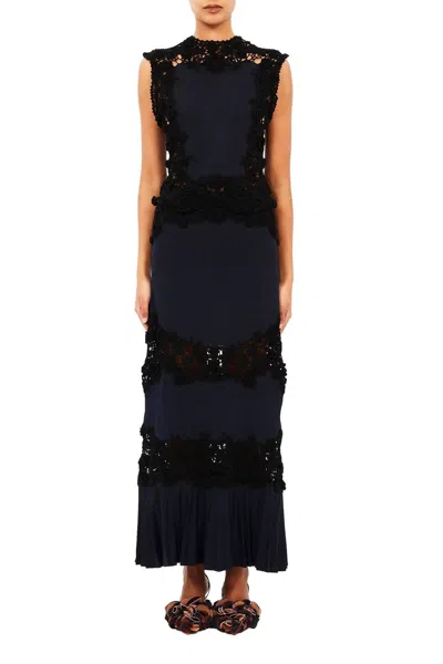 Ulla Johnson Gigi Knit Top In Eclipse In Black