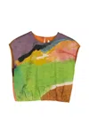 Ulla Johnson Gisella Crop Top In Multi