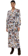 Ulla Johnson Palma Sequin-embroidered Printed Cotton Maxi Dress In Jasmine