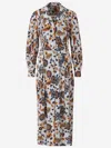 Ulla Johnson Palma Sequin-embroidered Printed Cotton Maxi Dress In Multicolor
