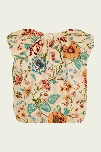 Ulla Johnson Gracie Cotton Top In Abalone In Neutral