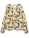 Ulla Johnson Greta Blouse In Yellow