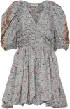 Ulla Johnson Gwen Dress Chalcedony In Grey