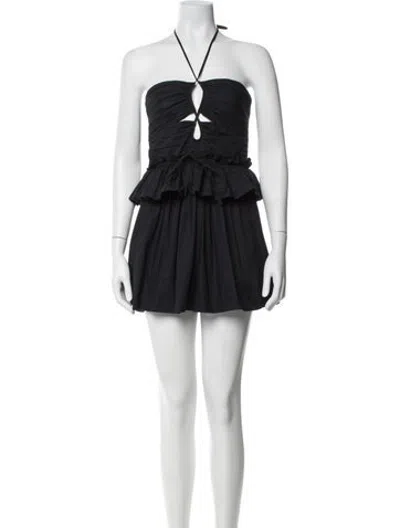 Pre-owned Ulla Johnson Halterneck Jumpsuit In Blue