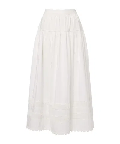 Ulla Johnson Harlow Skirt In White