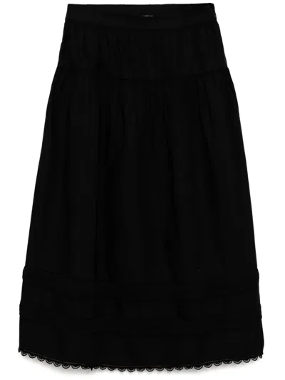 Ulla Johnson Harlow Skirt In Black