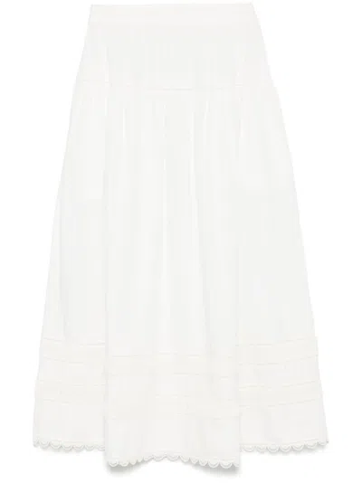 Ulla Johnson Harlow Skirt In White
