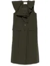 Ulla Johnson Harper Coat In Cyprs Cypres