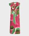 Ulla Johnson Harper Printed Cotton Twill Vest In Multi