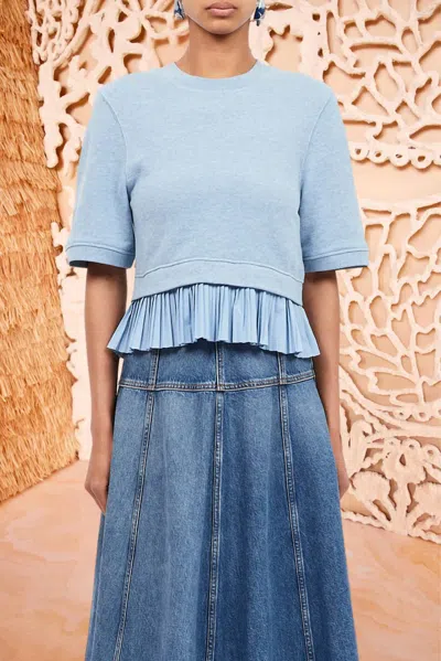 Ulla Johnson Harper Top In Bluebelle