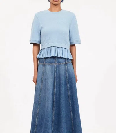 Ulla Johnson Harper Top In Bluebelle