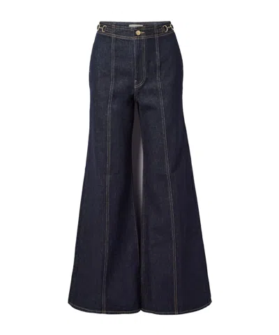 Ulla Johnson High-waisted Flared Jeans In Black