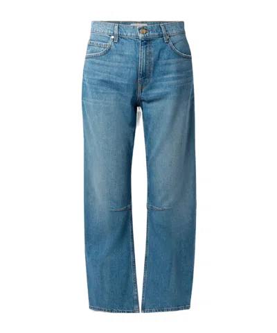 Ulla Johnson High-waisted Logo Jeans In Blue