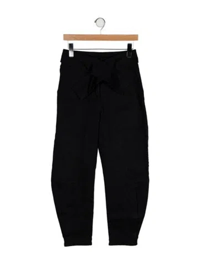 Pre-owned Ulla Johnson High-rise Skinny Leg Jeans In Black