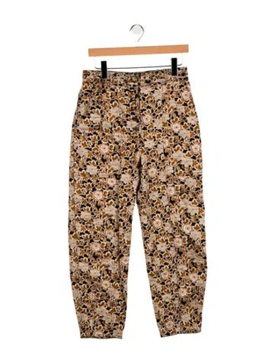 Pre-owned Ulla Johnson High-rise Skinny Leg Jeans In Multi