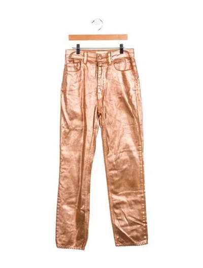 Pre-owned Ulla Johnson High-rise Straight Leg Jeans