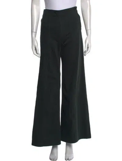 Pre-owned Ulla Johnson High-rise Wide Leg Jeans W/ Tags In Black