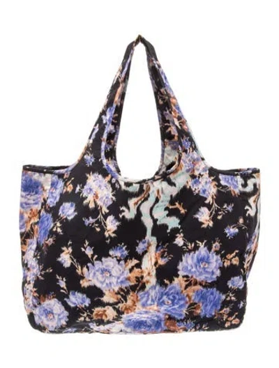Pre-owned Ulla Johnson Hobo In Blue