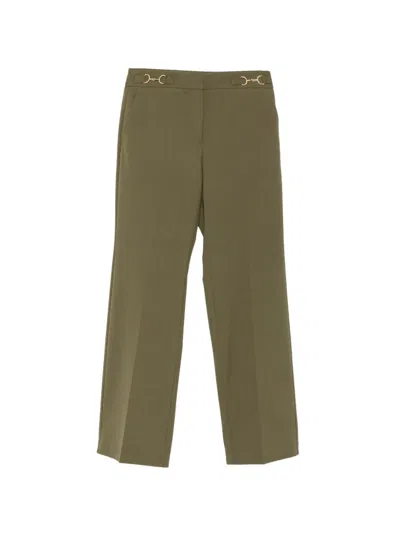 Ulla Johnson Horsebit-detail Tailored Trousers In Multi