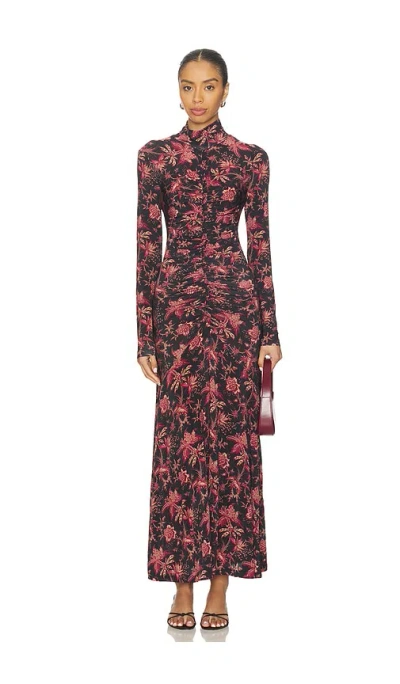 Ulla Johnson Ida Dress In Burgundy