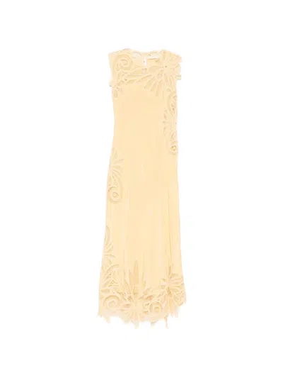 Ulla Johnson Idra Dress In Yellow