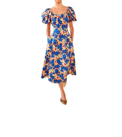 Ulla Johnson Imara Dress In Wildflower In Blue