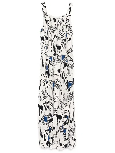 Ulla Johnson Imari Midi Dress In Neutrals