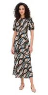 Ulla Johnson Ines Midi Dress In River