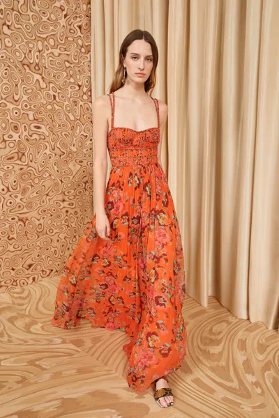 Ulla Johnson Ines Gown In Begonia