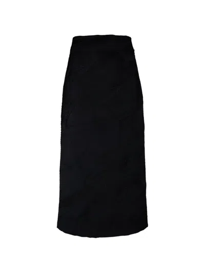 Ulla Johnson Inez Midi Skirt In Black