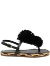 Ulla Johnson Ingrid Sandals In Black