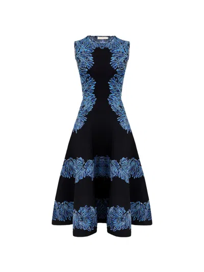 Ulla Johnson Iona Sleeveless Midi Dress In Blue