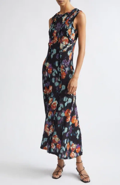 Ulla Johnson Isabelle Jersey Midi Dress In Black