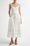 Ulla Johnson Isadora Dress Cowrie In Brown