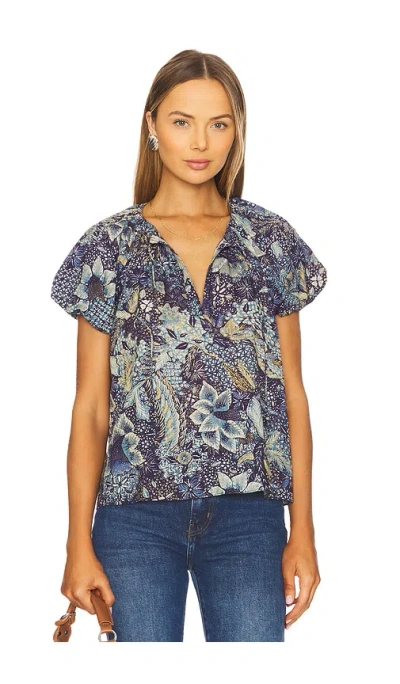 Ulla Johnson Issa Top In Navy