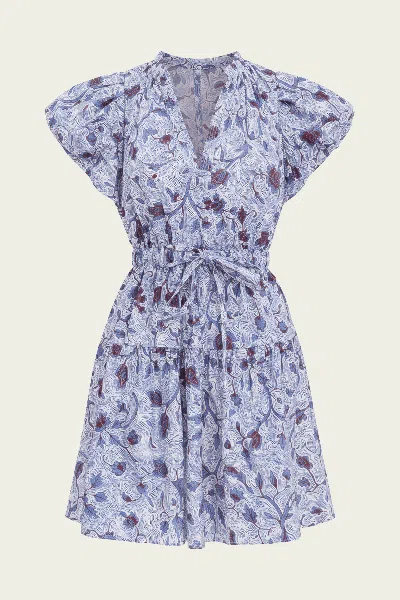 Ulla Johnson Izel Cotton Mini Dress In Gardenia