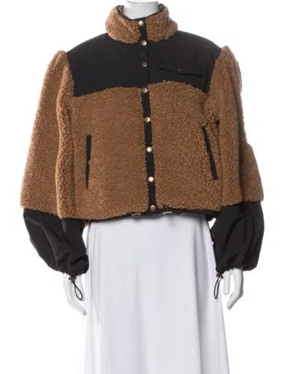 Pre-owned Ulla Johnson Jacket In Brown