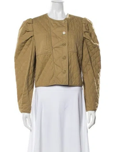 Pre-owned Ulla Johnson Jacket In Brown