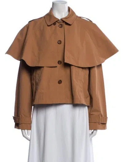 Pre-owned Ulla Johnson Jacket In Brown