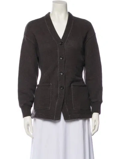 Pre-owned Ulla Johnson Jacket In Gray