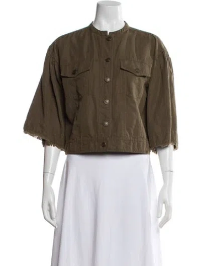 Pre-owned Ulla Johnson Jacket In Green
