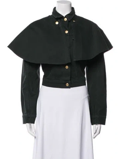 Pre-owned Ulla Johnson Jacket In Green