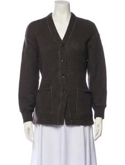 Pre-owned Ulla Johnson Jacket In Grey