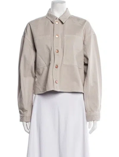 Pre-owned Ulla Johnson Jacket In Grey
