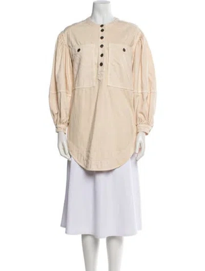 Pre-owned Ulla Johnson Jacket In Neutral