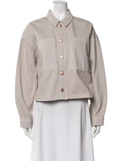 Pre-owned Ulla Johnson Jacket In Neutral