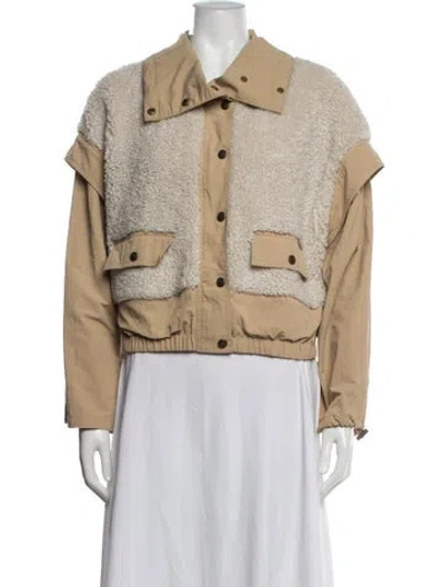 Pre-owned Ulla Johnson Jacket In Neutrals