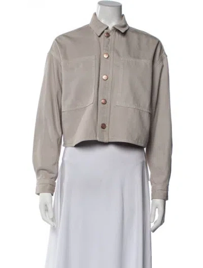 Pre-owned Ulla Johnson Jacket In Neutrals