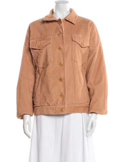 Pre-owned Ulla Johnson Jacket In Orange